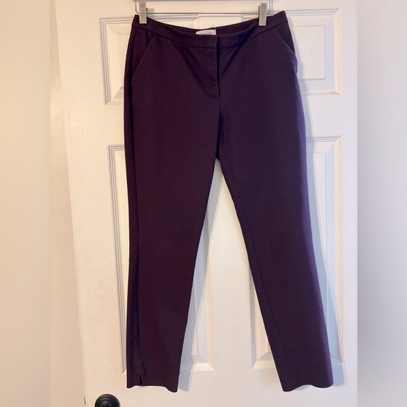 Calvin Klein Pants - Calvin Klein Size 4 deep purple slacks